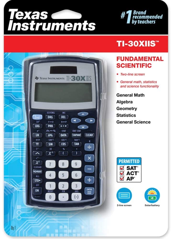 Mathamatic Calculator Ti-30Xiis (SKU 1002526013)